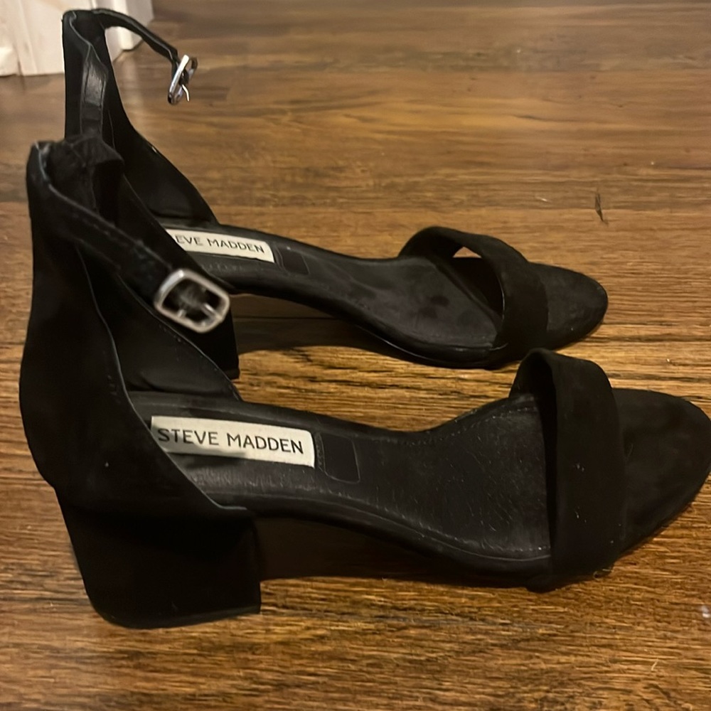 Steve Madden Women's Irenee Two-Piece Block-Heel Sandals